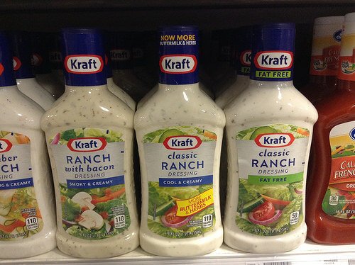 Varieties of Ranch Dressing