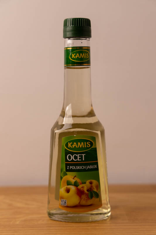 Bottle of apple cider vinegar