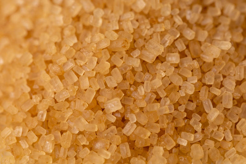 Brown sugar closeup