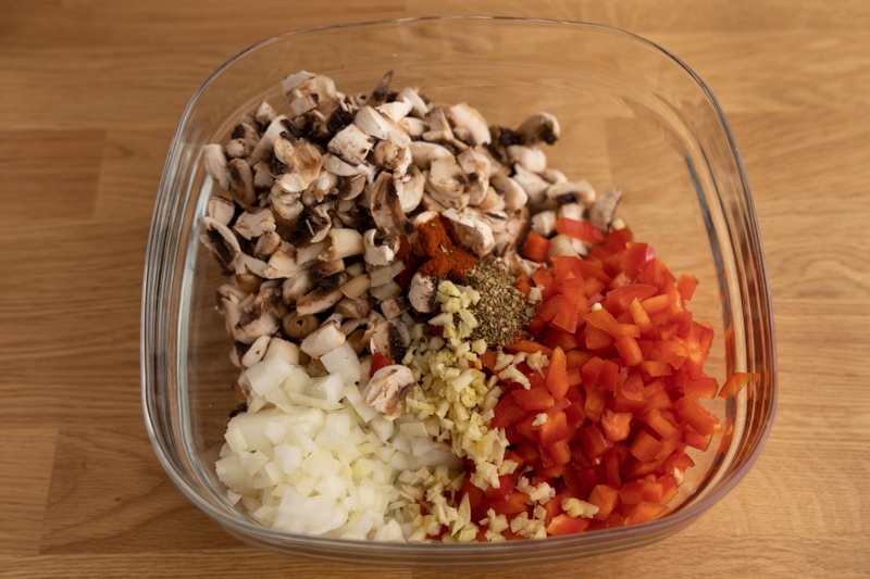 Calzone filling ingredients