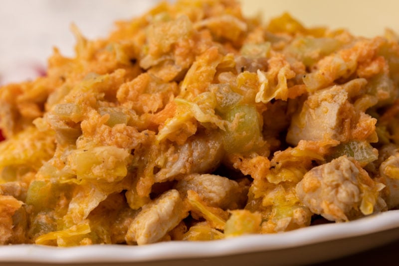 How to tell if chicken salad is bad 2 Chicken salad plated