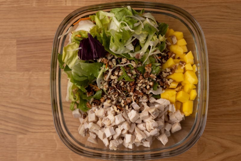 Chicken salad ingredients