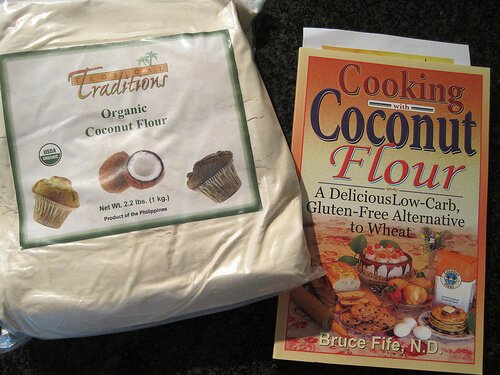 Cooking with coconut flour