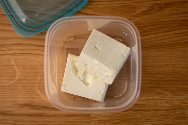 Feta storage