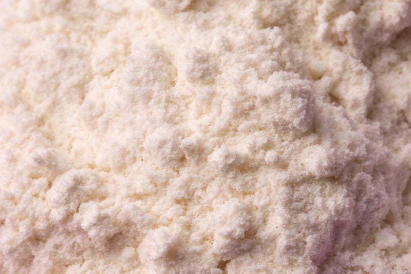 Flour closeup