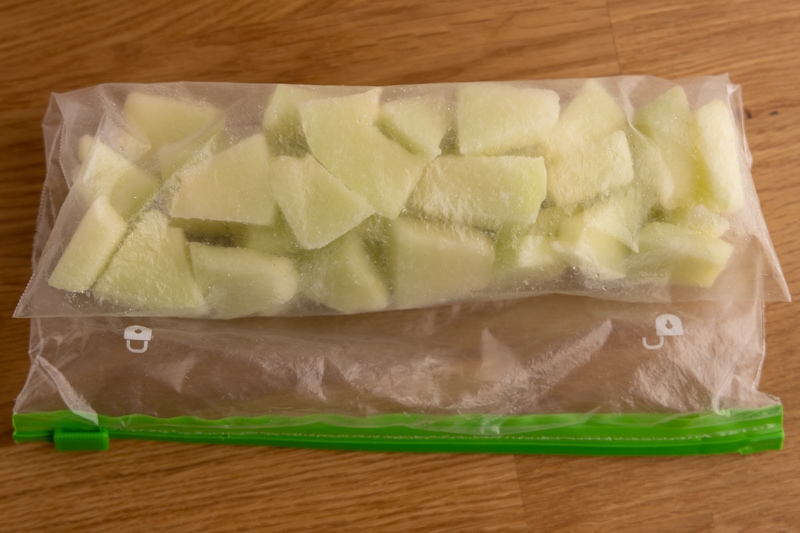 Frozen honeydew