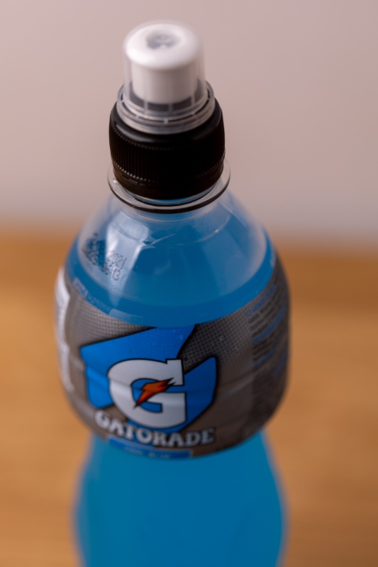 Gatorade bottle opening