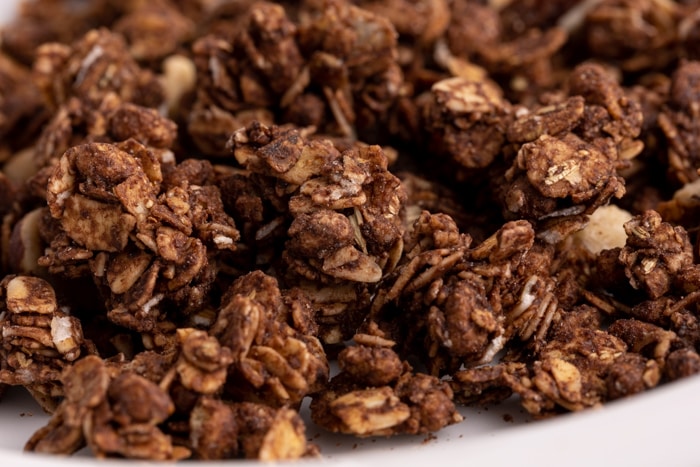 Granola closeup