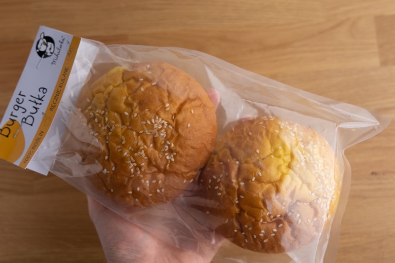 Hamburger buns package