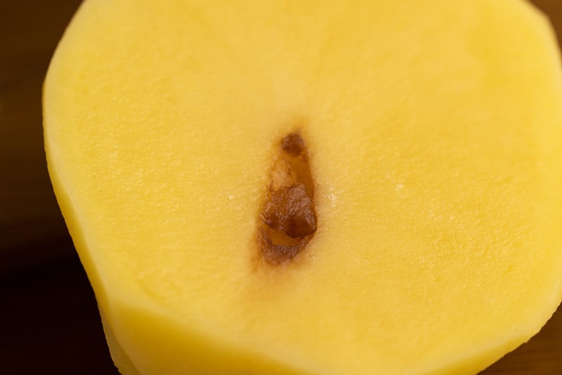 Hollow heart potato