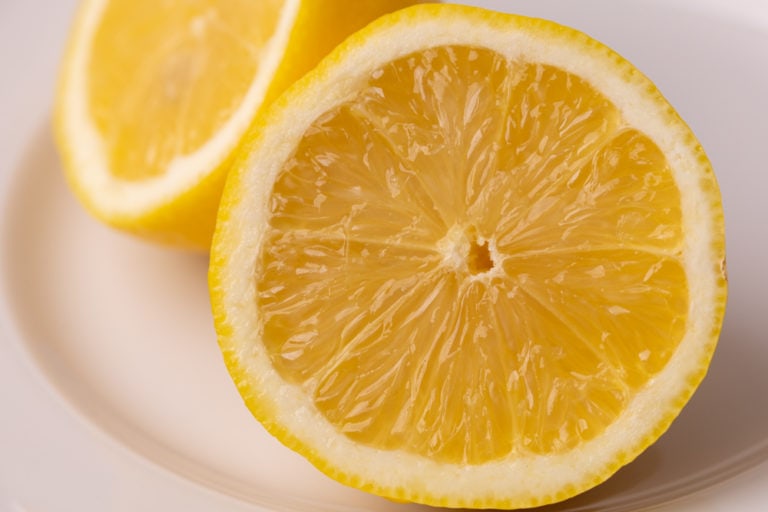 Lemon halved