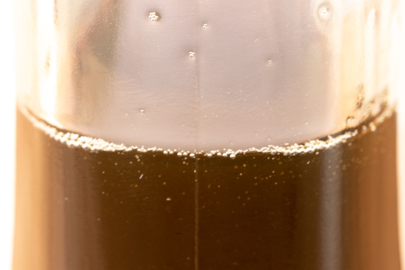 Maple syrup in its bottle