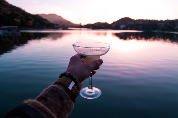 Margarita on the lake