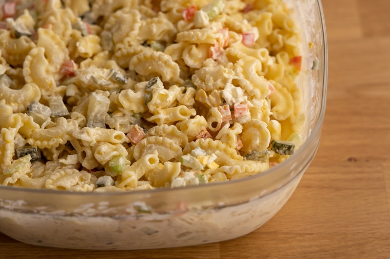 Mixed macaroni salad