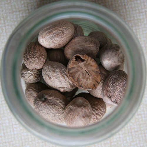 Nutmeg seeds