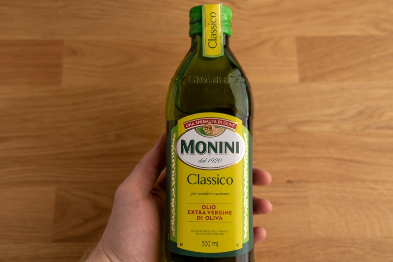 Olive oil bottle