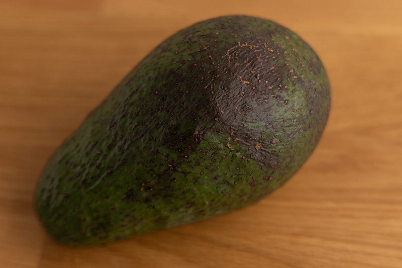 Overripe avocado