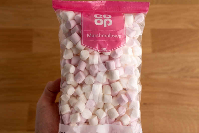Pack of marshmallows