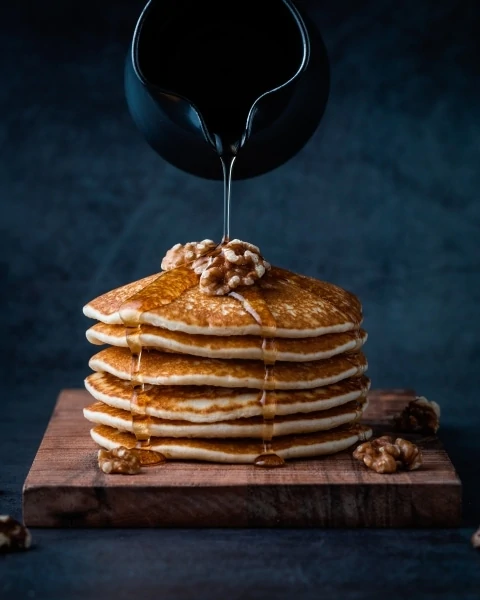 Pancakes au sirop