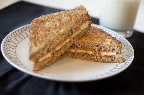 Peanut Butter French Toast Sandwiches