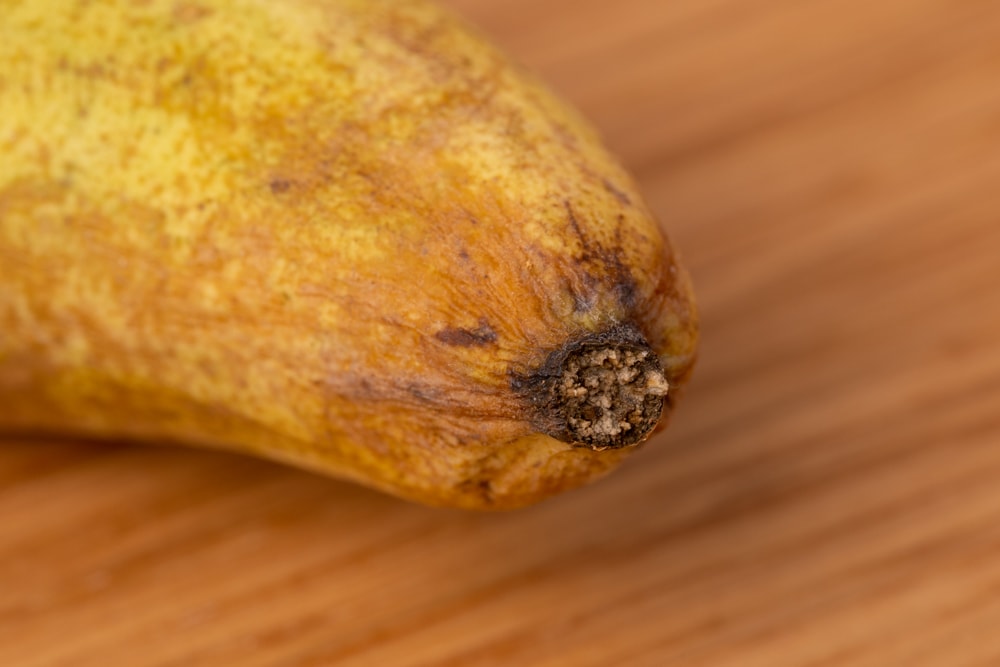 Pear shriveling near the stem