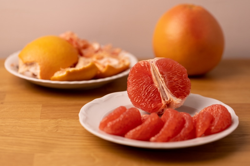 Peeling grapefruit: work in progress