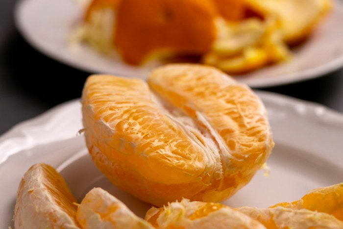 Peeling en orange