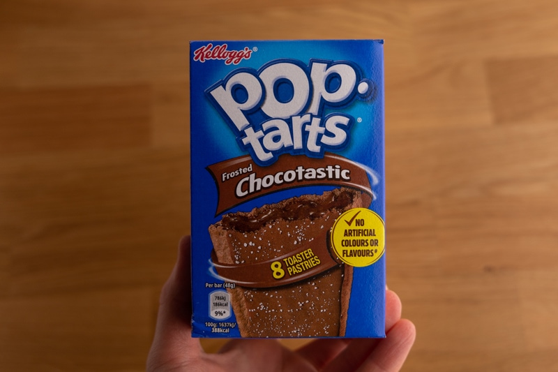 Pop tarts package