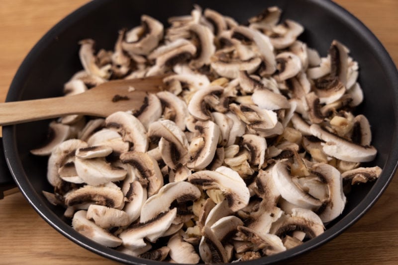 Portobello mushrooms before cooking