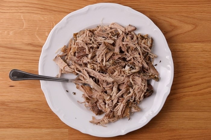 Pulled pork without sauce