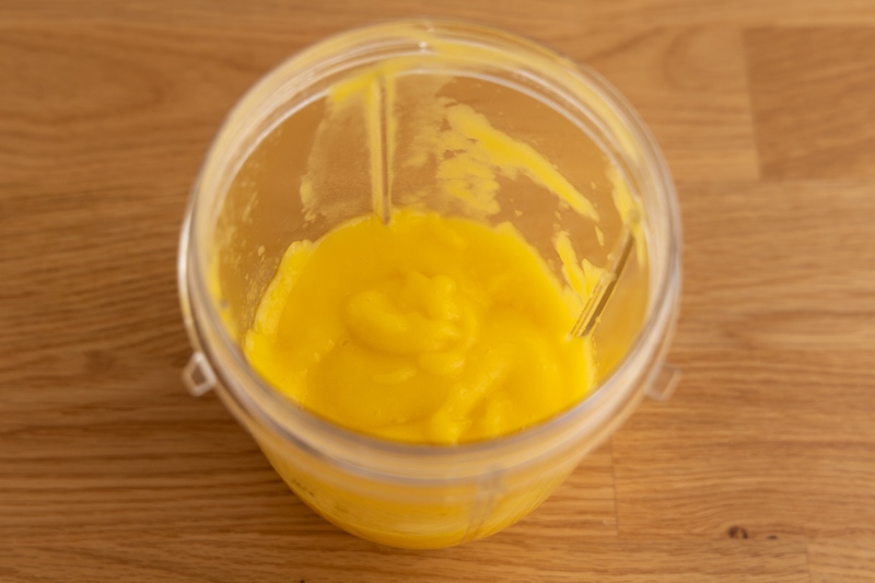 Pureed mango