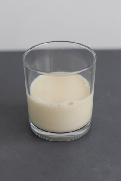 Thawed soy milk