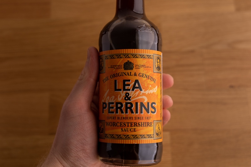 Worcestershire sauce bottle