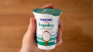 Yogurt in hand